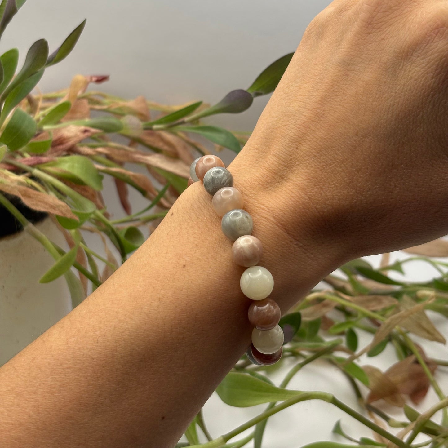 Mondstein Armband (bunt)